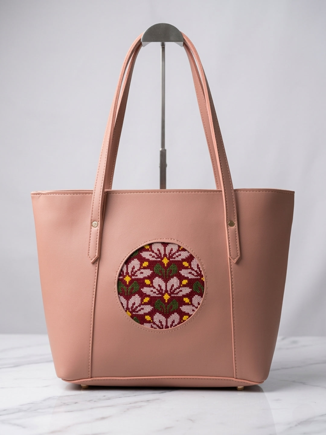 Blush Roseate Floral Tote