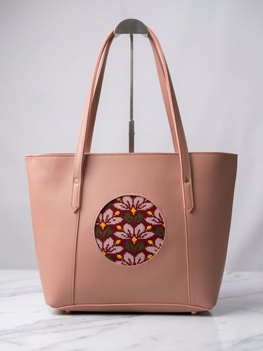 Blush Roseate Floral Tote
